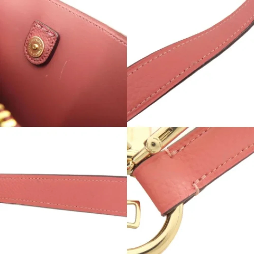 Coach Pre-owned Leather handbags Pink Dames