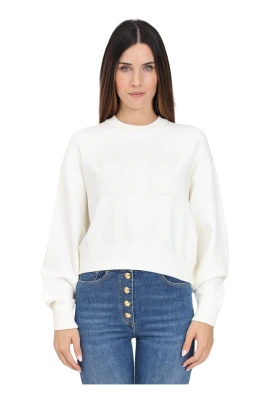 Cropped Crewneck Sweater