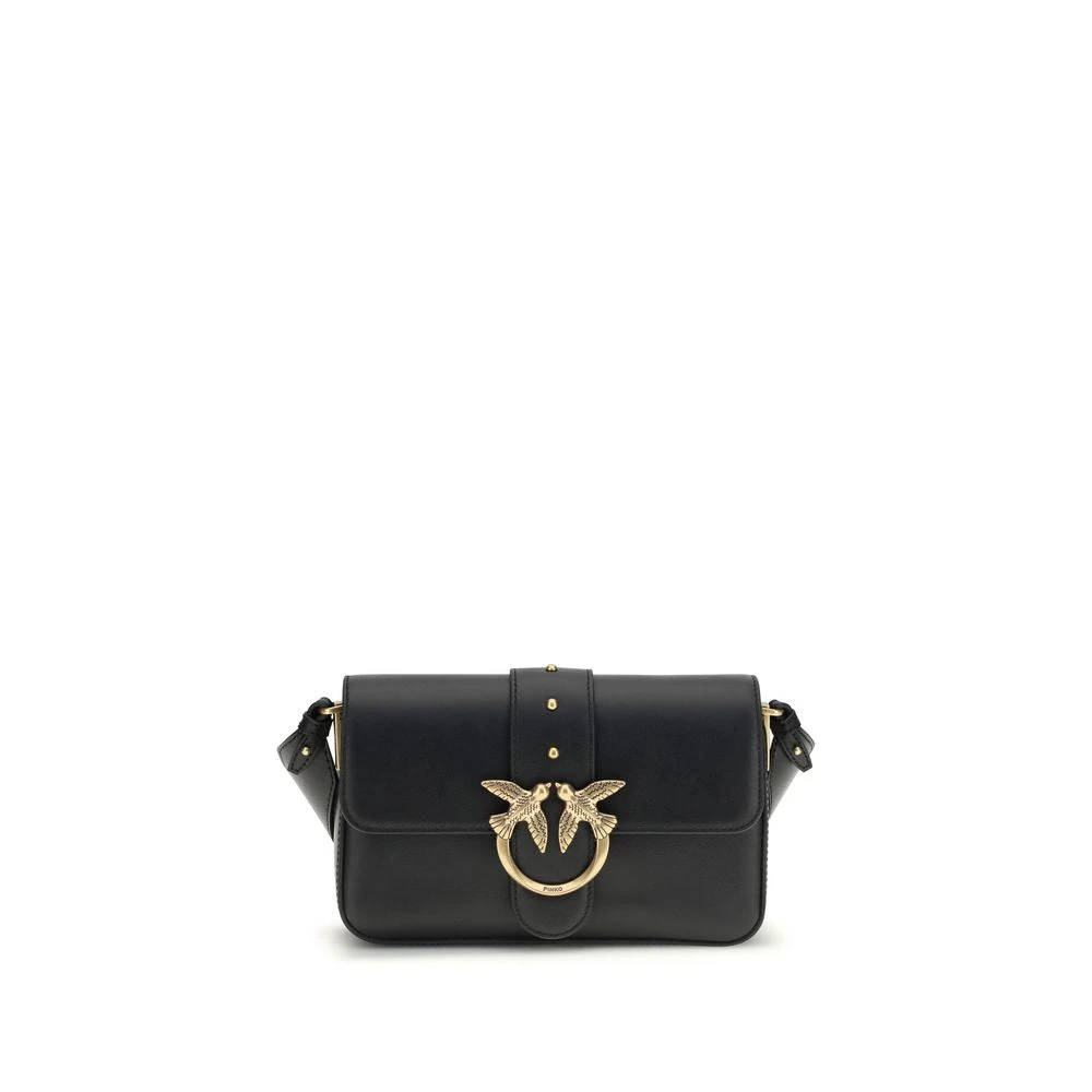 Pinko , Cross Body Bags, Female, Black, One Size, Love One Mini Slouchy - Image 4