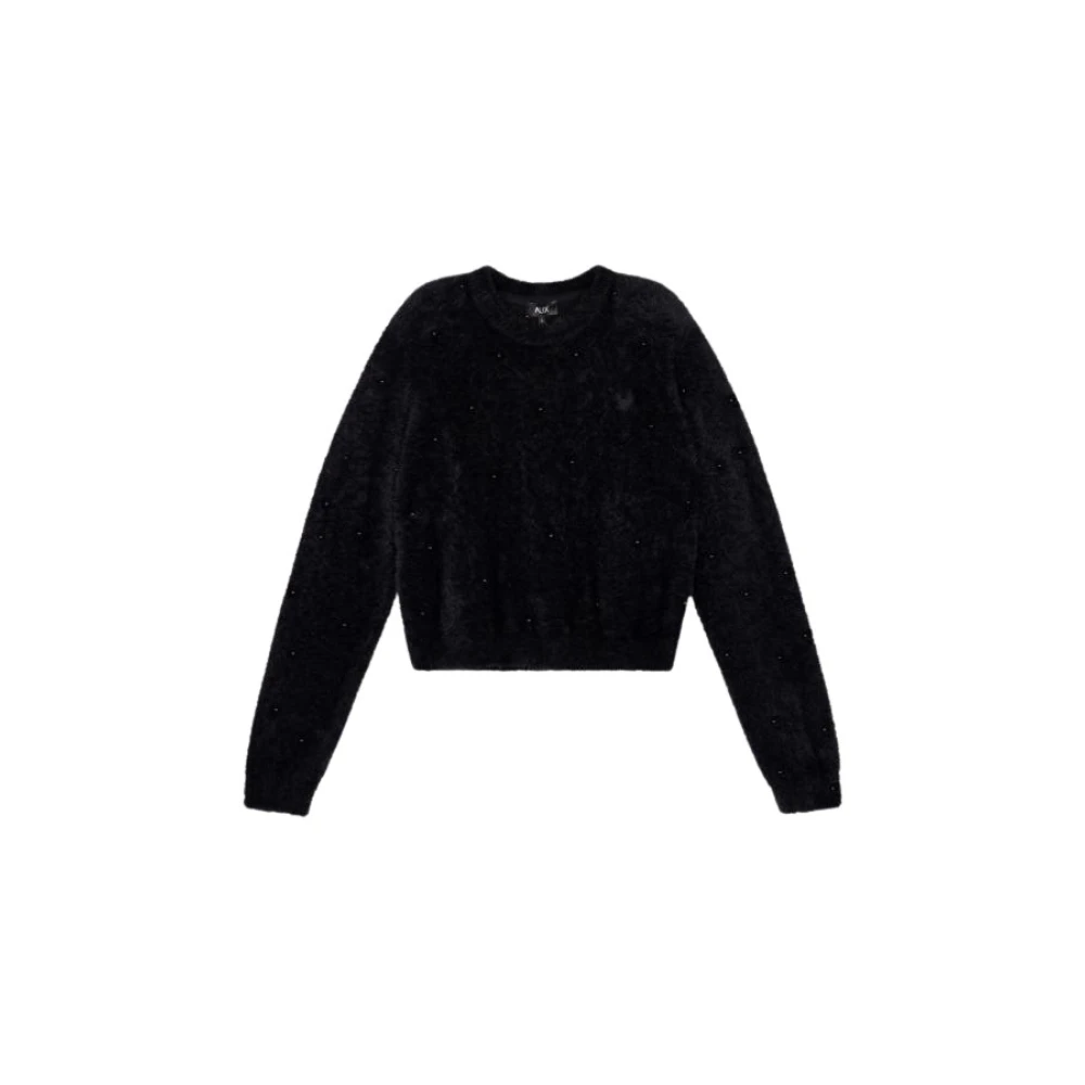 Alix The Label Gebreide Trui met Studs Black Dames
