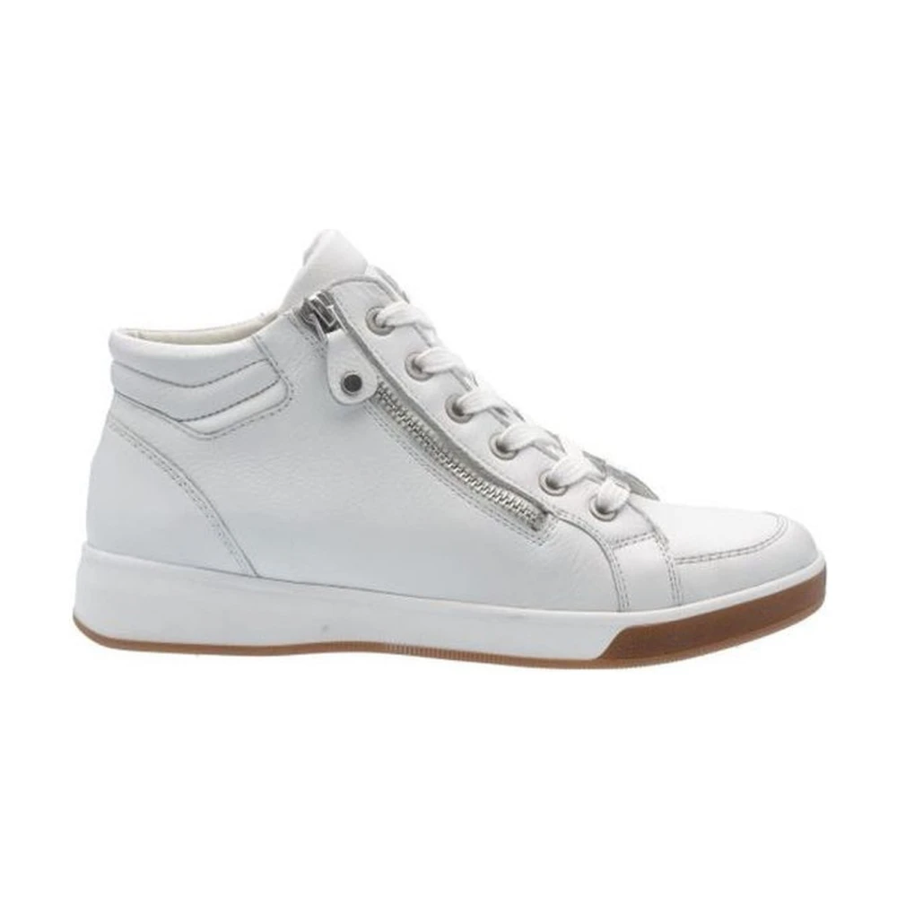 Ara Women's White Ankle Boots - Sneakers - 4 Uk - Shoes