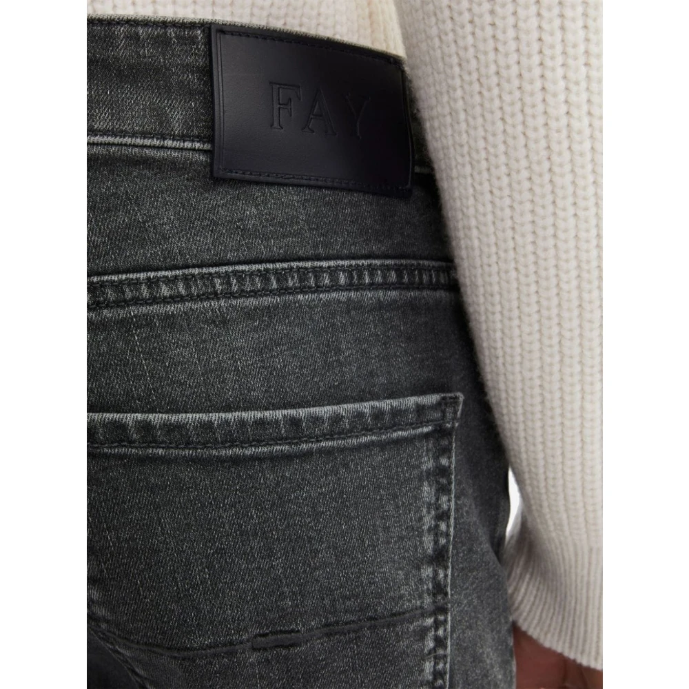 Fay Moderne Slim Fit Stretch Jeans Blue Heren