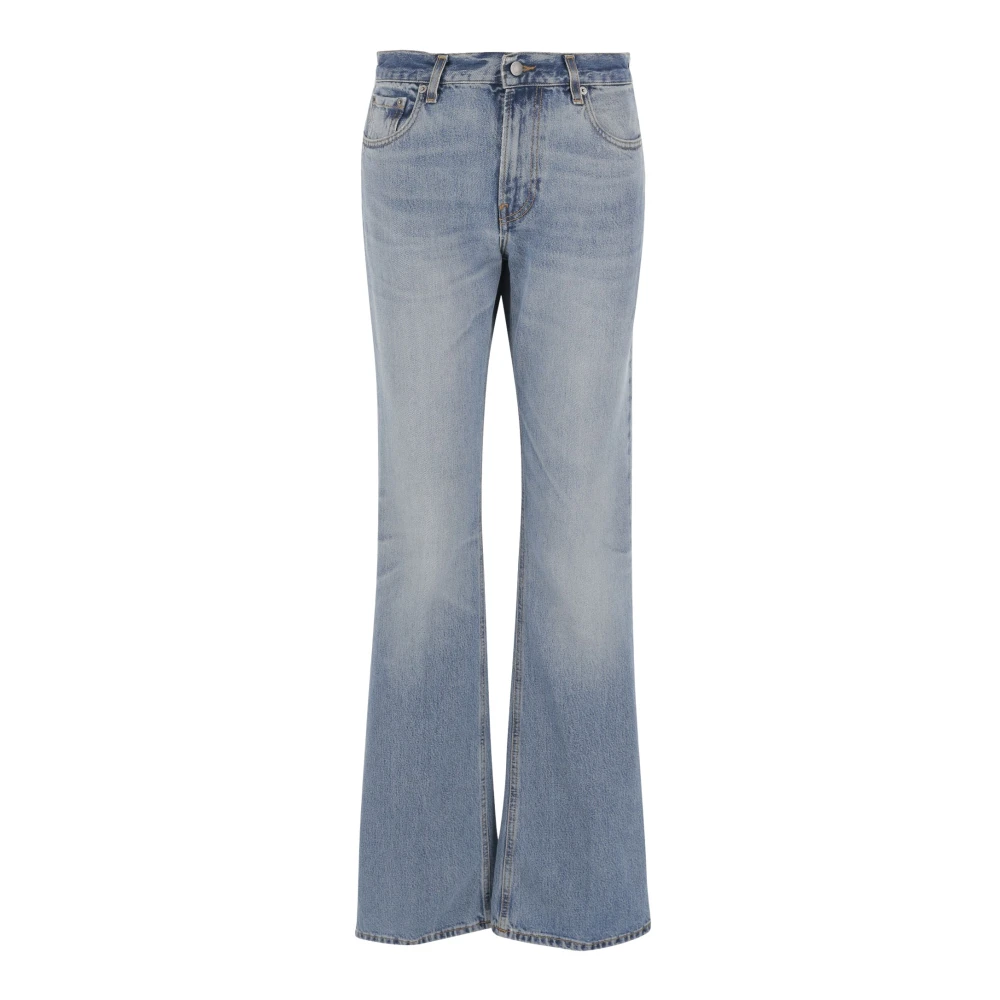 Haikure Women's Blue Bootcut Jeans, W29, Wide Leg Flared Jeans