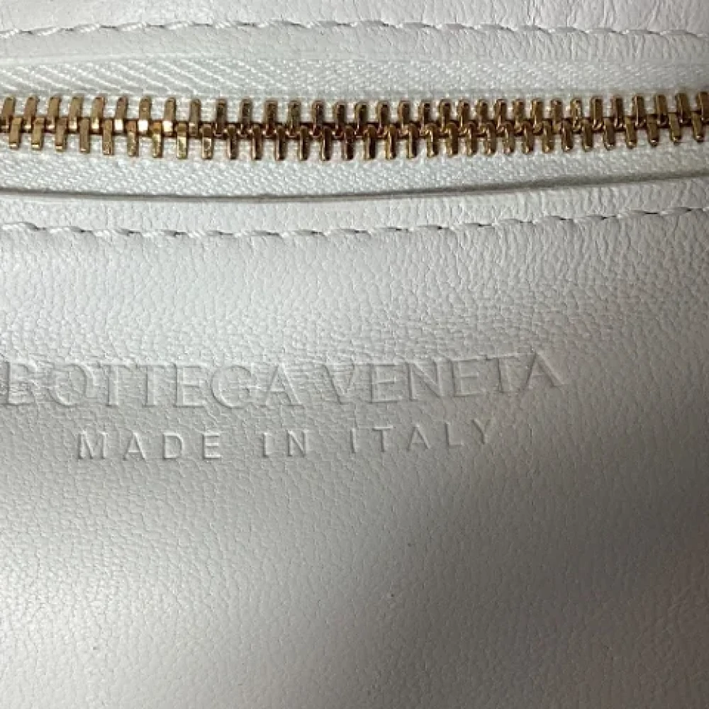 Bottega Veneta Vintage Pre-owned Leather shoulder-bags White Dames