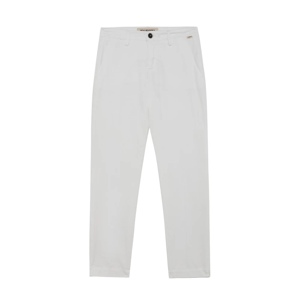 Roy Roger's Katoenen Broek White Dames