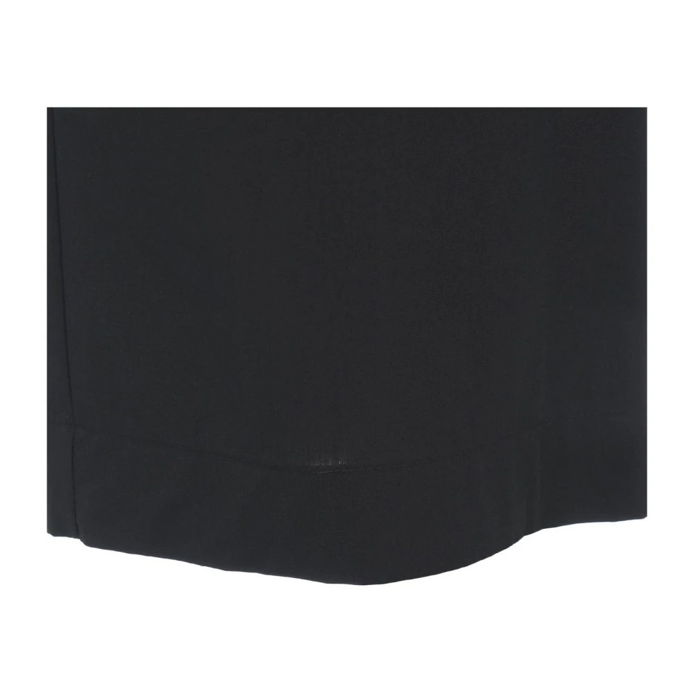 Ottod'Ame Zwarte katoenen culottes damesbroek Black Dames