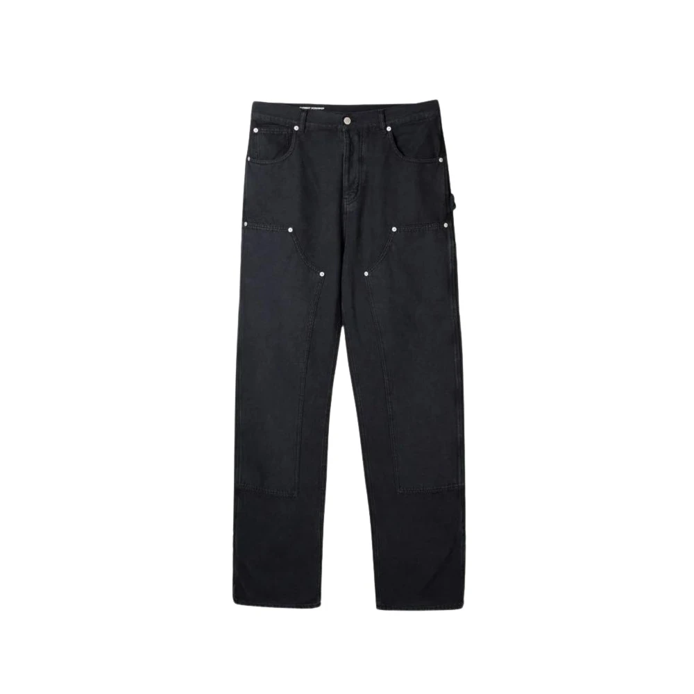 Garment Workshop Werkbroek in Chaos Black Heren