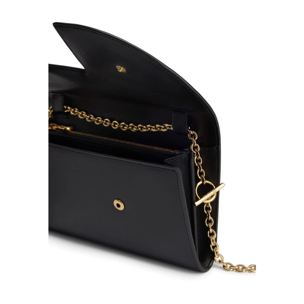 Patou Zwarte Ketting Pouch Black Dames