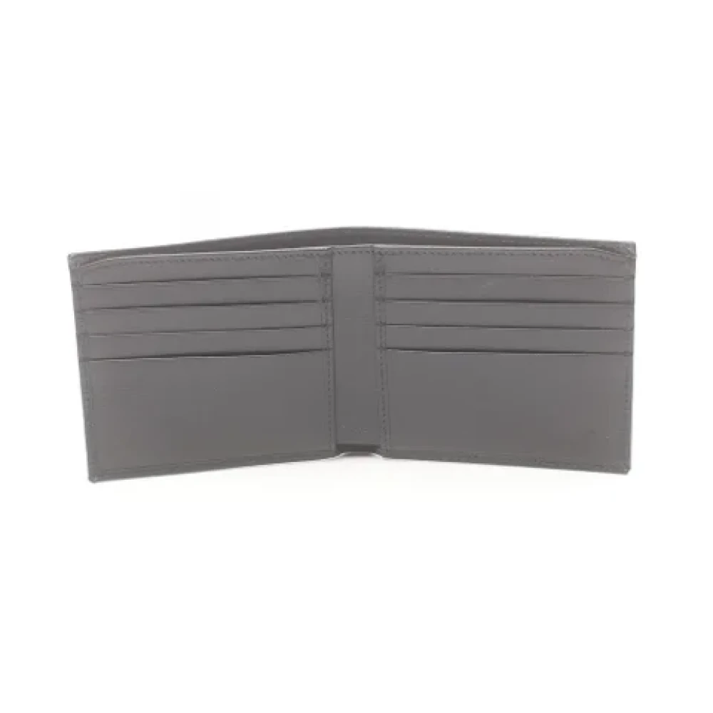 Gucci Vintage Pre-owned Plastic wallets Black Dames