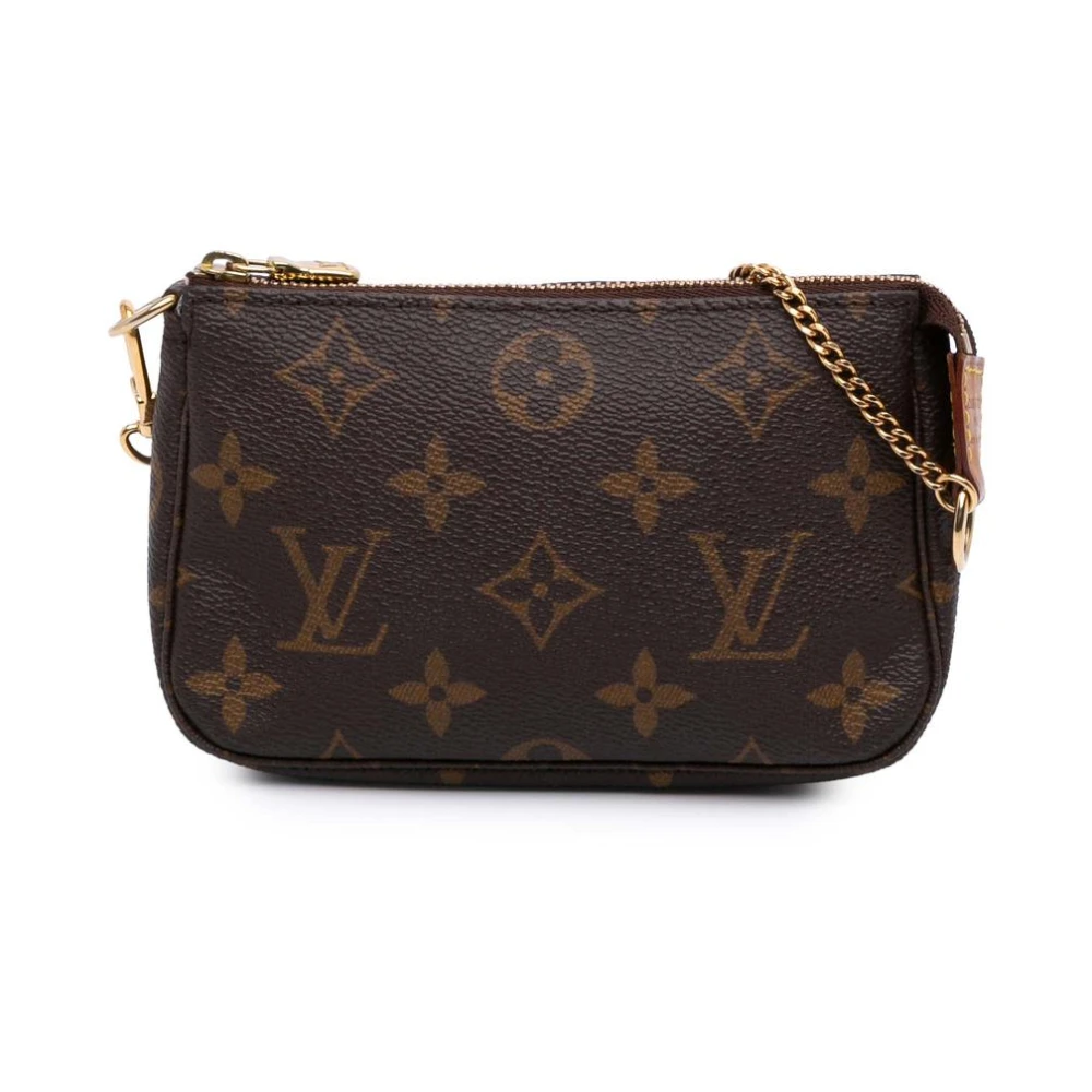 Louis Vuitton Vintage Women's Brown Pre-Owned Evening Clutch