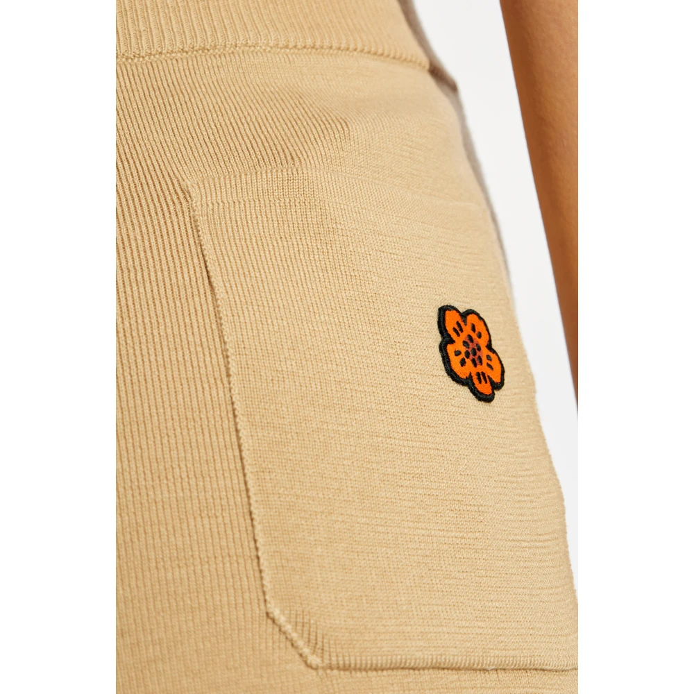 Kenzo Wollen broek Beige Dames
