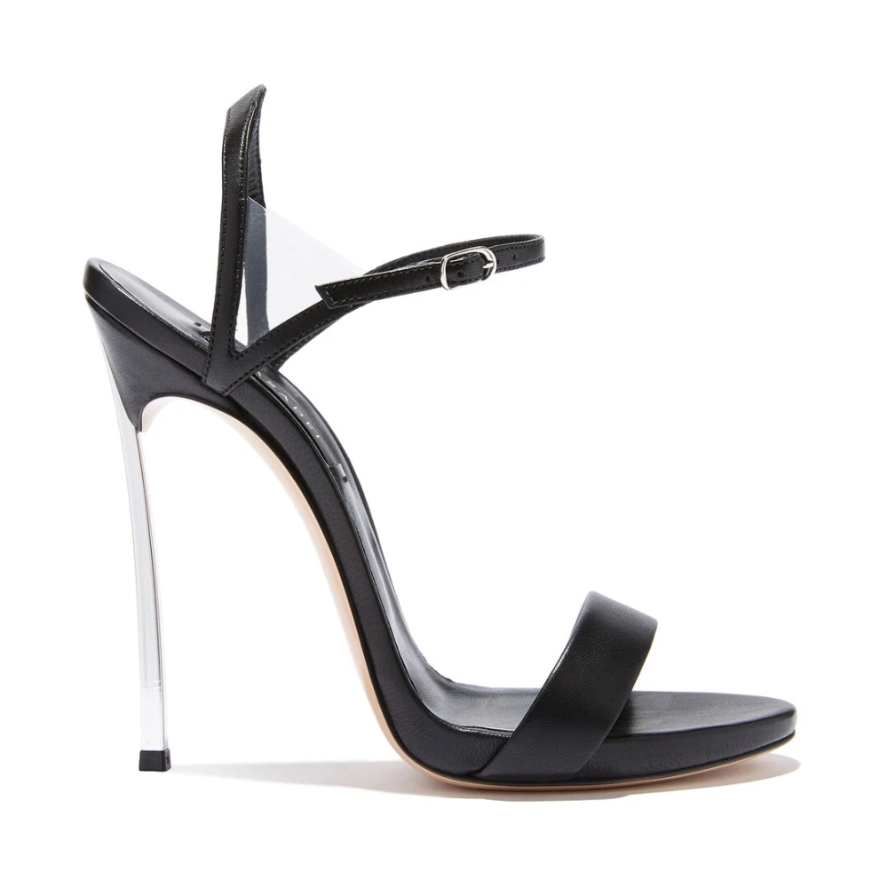 Casadei Donna Nero Sandali Con Tacco Alto