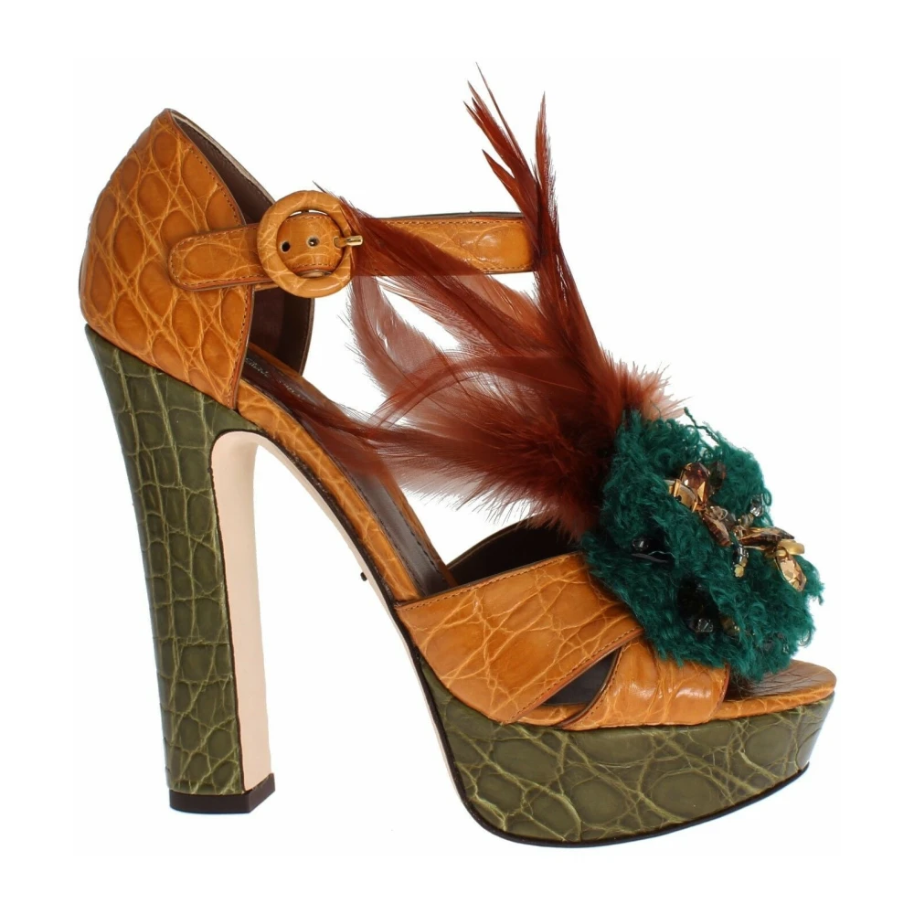 Dolce & Gabbana Donna Multicolor Scarpe, E, 36 Eu, New,