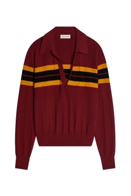 Block Stripe Polo