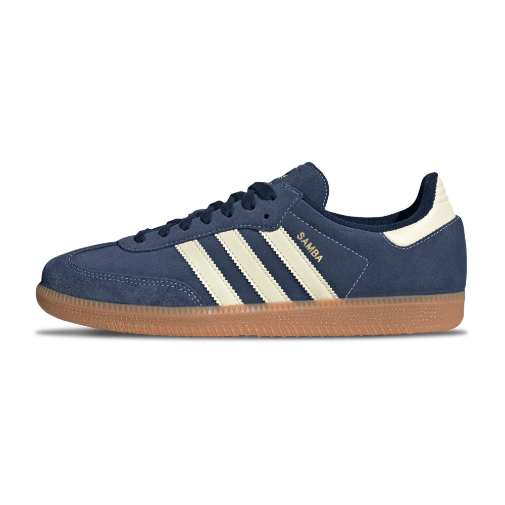 Adidas Samba Og - Unisex - Skateboarding - Blue - 7 1/3 Uk - Sport