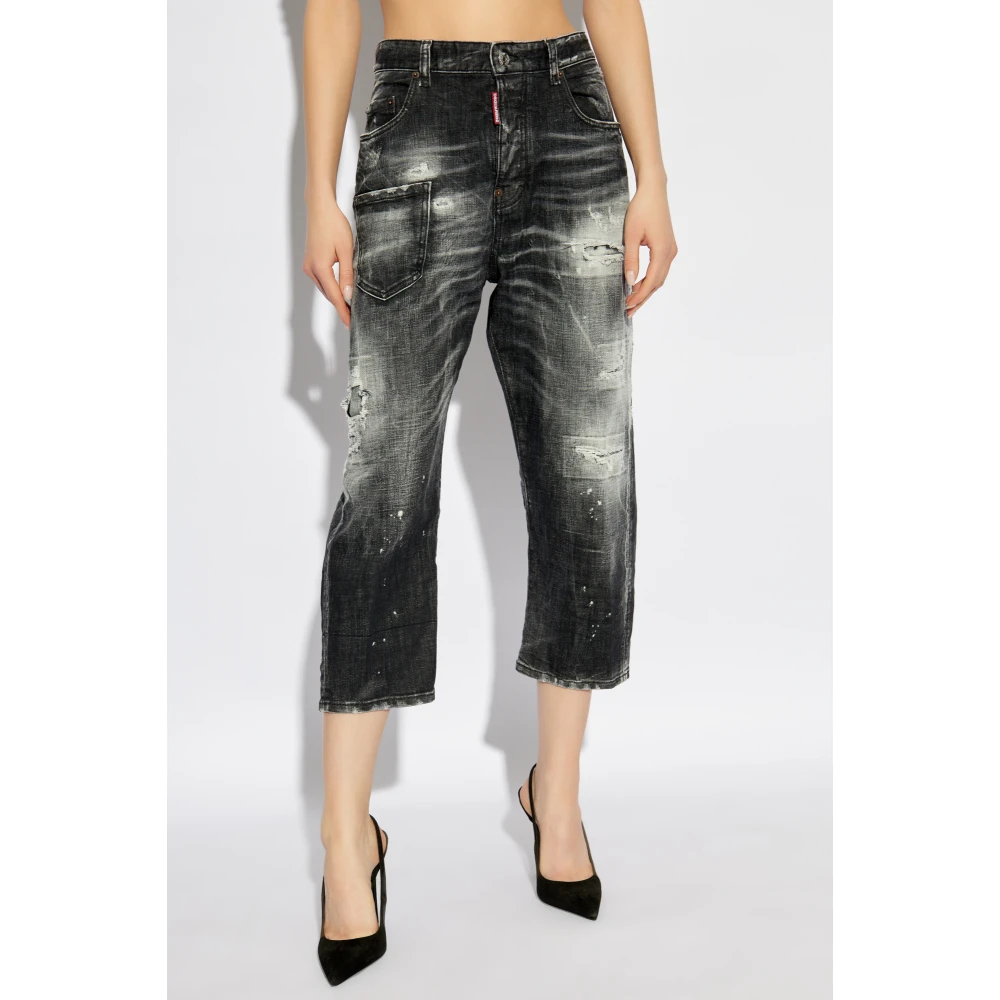 Dsquared2 Jeans Kawaii Gray Dames