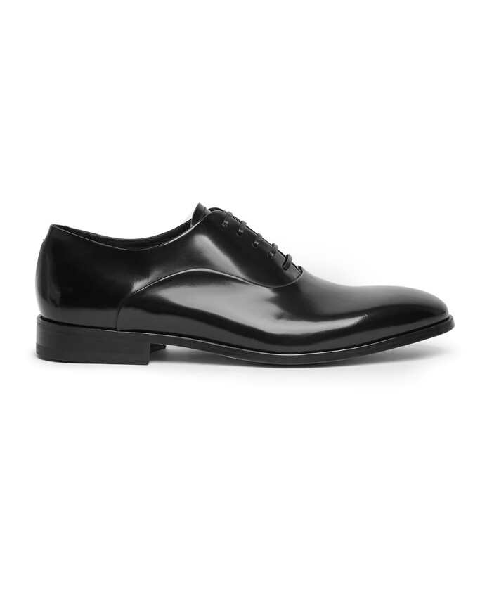 handgemaakte-zwarte-platte-schoenen