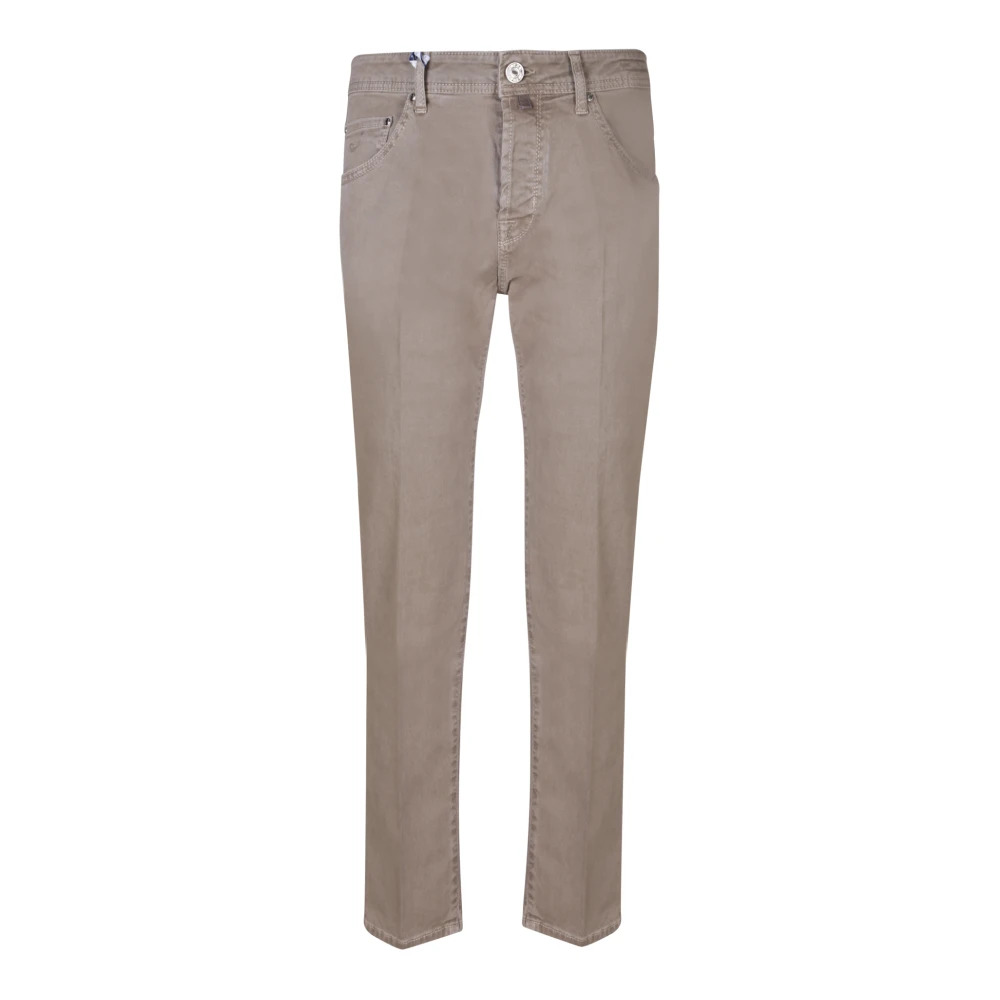 Jacob Cohën Beige Broek Aw24 Stijlvolle Upgrade Beige Heren