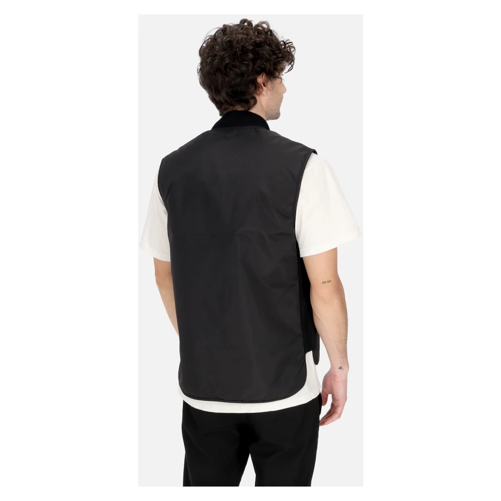 RefrigiWear Zwarte Originele Vest met Ritssluiting Black Heren