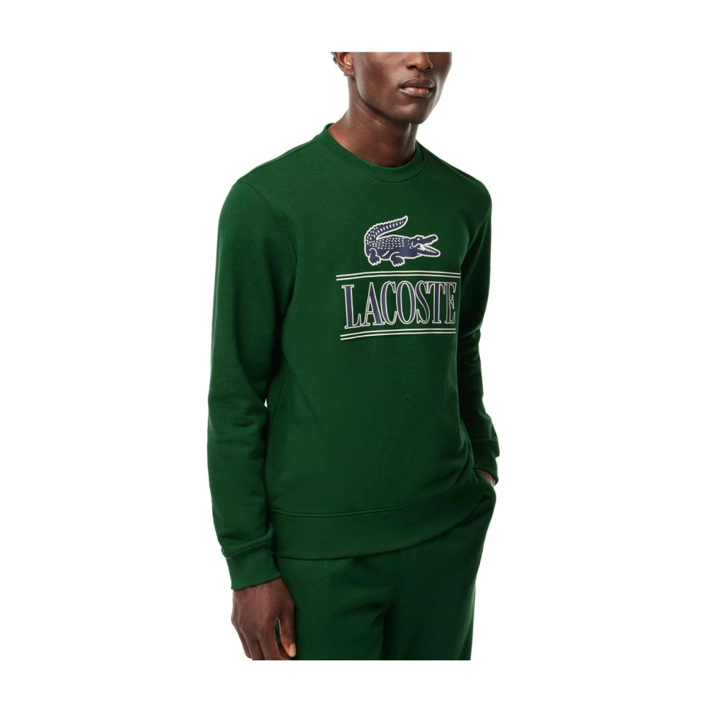 Unisex Grønn Sweatshirt med Ikonisk Design