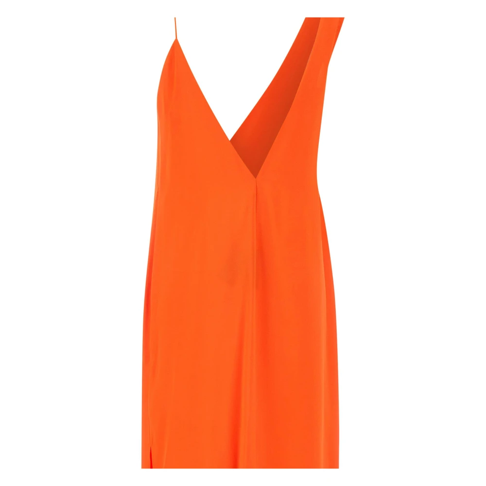 Calvin Klein Maxi Dresses Orange Dames