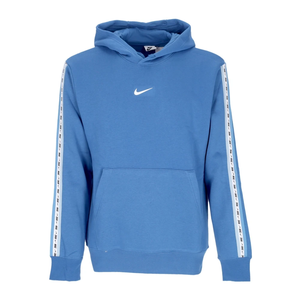 Nike Repeat Fleece Hoodie in Marina Blue Dutch Blue White Blue Heren