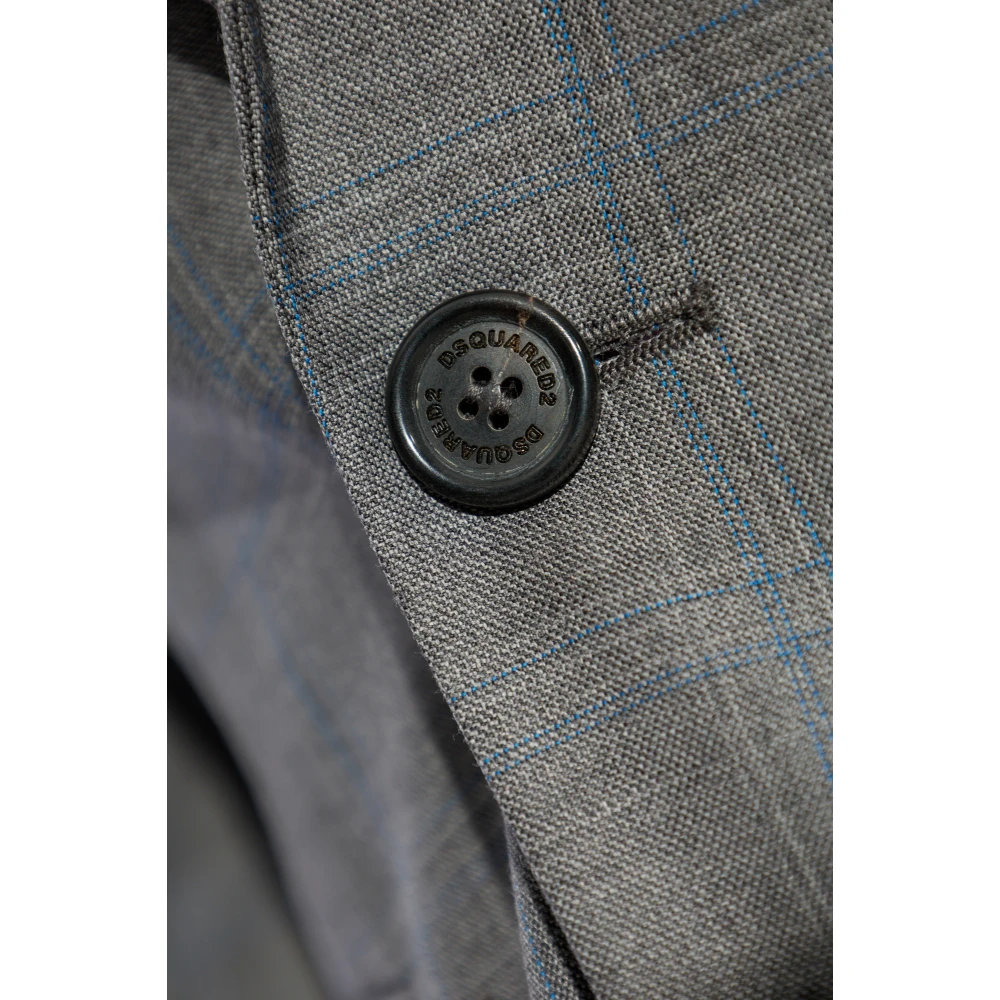 Dsquared2 Wollen pak Gray Heren