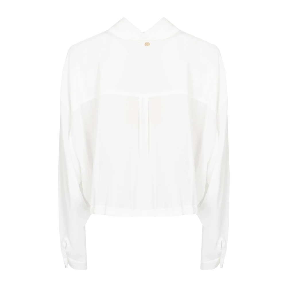 Liu Jo Elegante Blouse met Stijlvolle Details White Dames