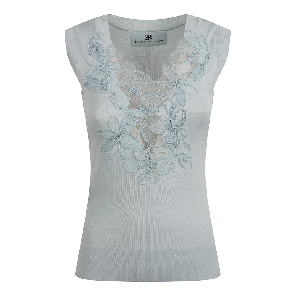 Tops > Sleeveless Tops - - Ermanno Scervino - Modalova