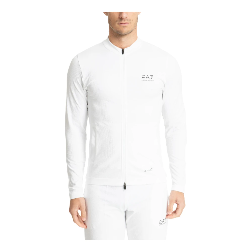 Sweatshirts & Hoodies > Zip-throughs - - Emporio Armani EA7 - Modalova