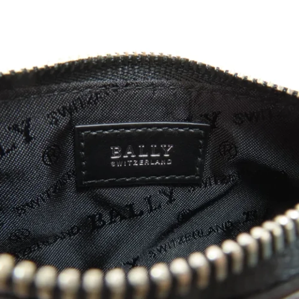 Bally Pre-owned Leather wallets Black Dames