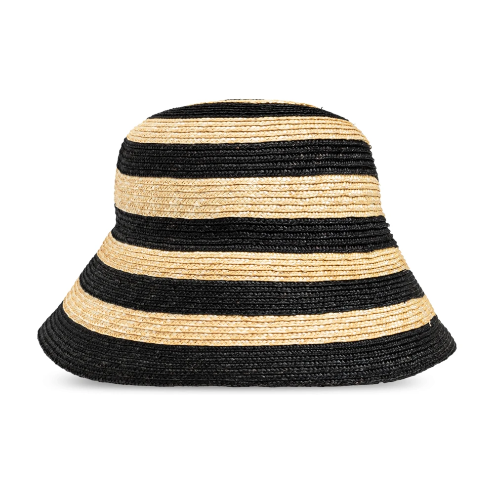 Jacquemus Hoed met logo Beige Unisex