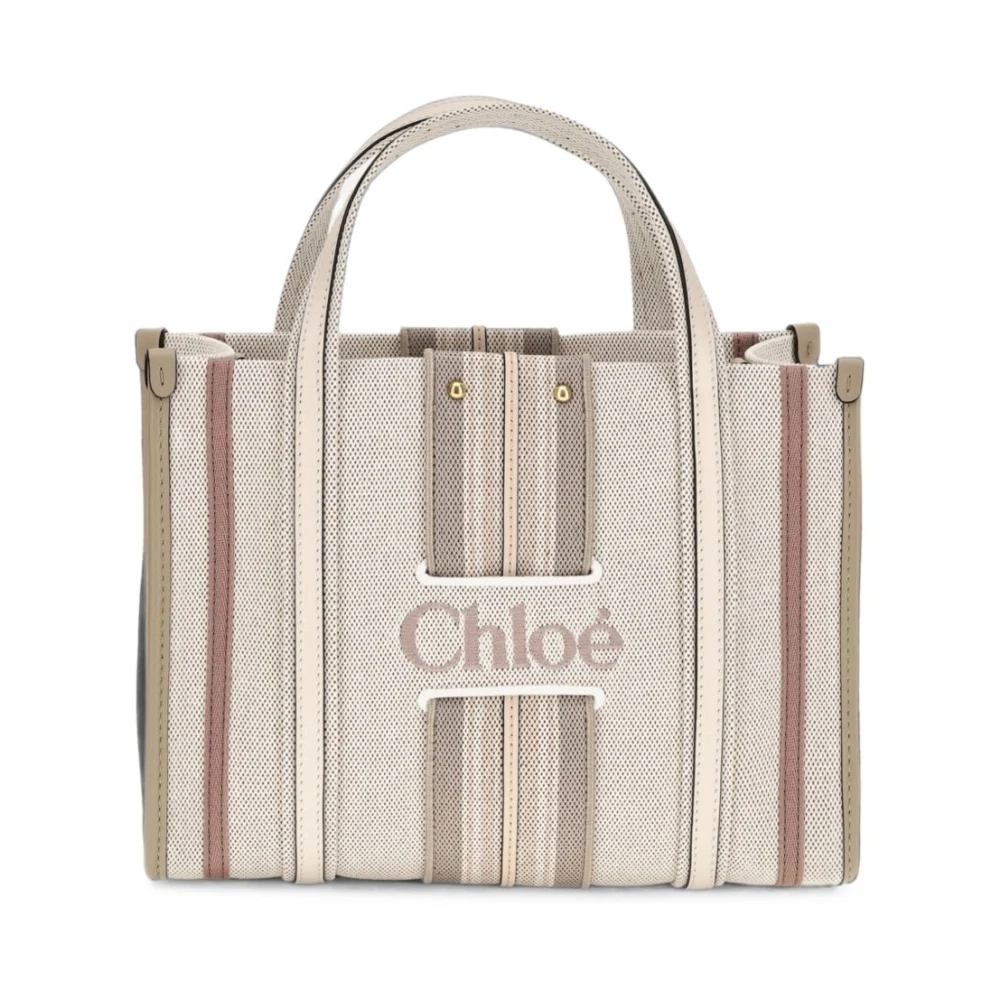 Chloé Donna Rosa - Piccola Borsa Tote Woody Loop - Bags - One Size