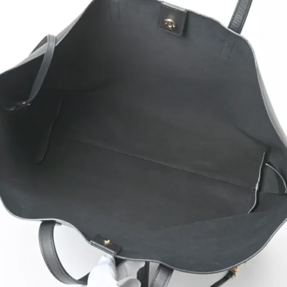 Yves Saint Laurent Vintage Pre-owned Leather totes Black Dames