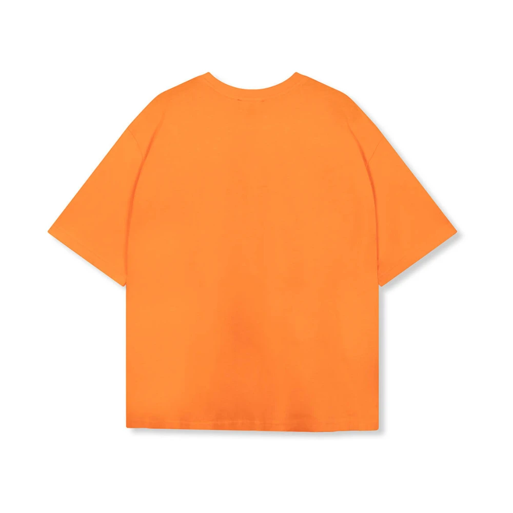 Refined Department Oversized Fiesta T-shirt Maggy Orange Dames