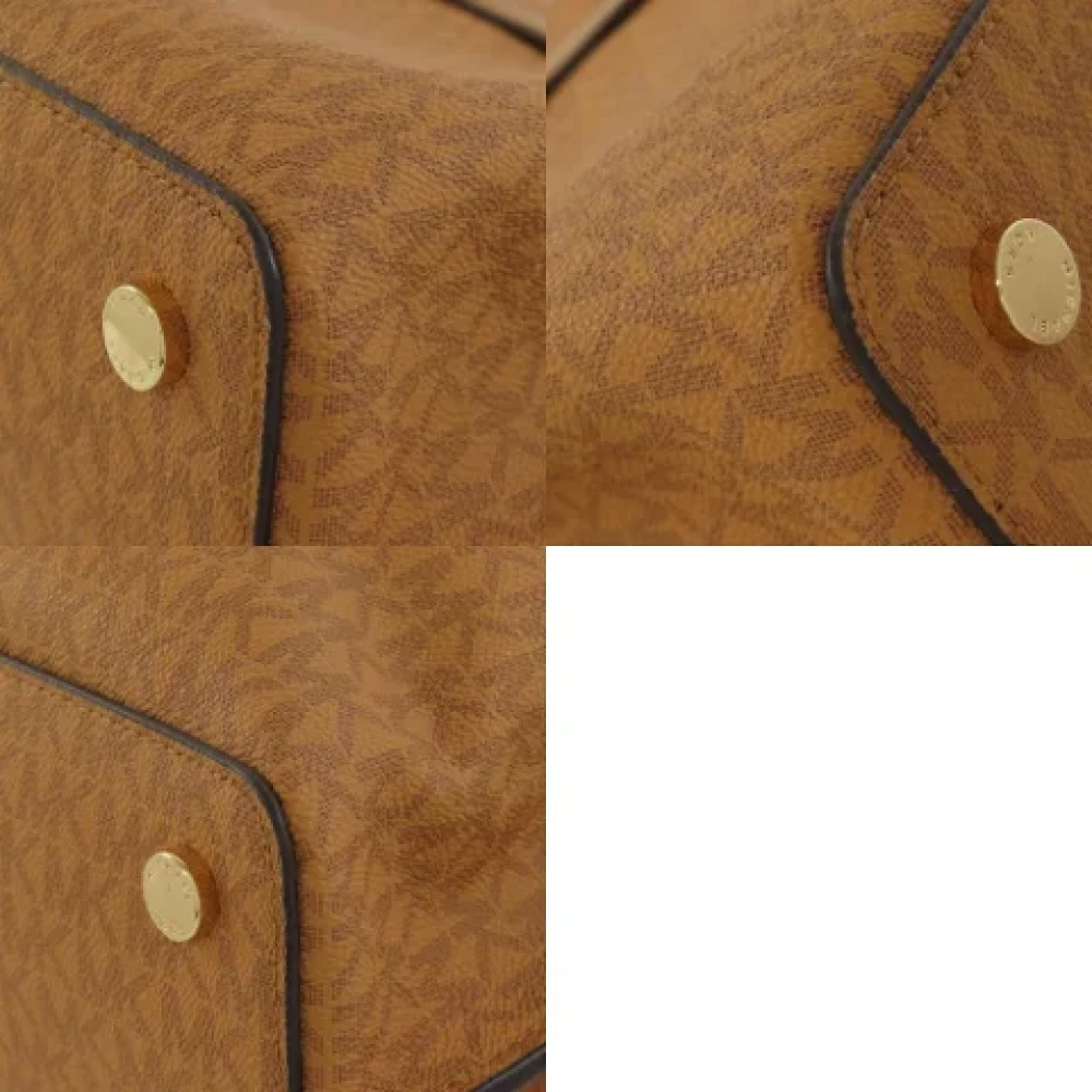 Michael Kors Pre-owned Plastic handbags Brown Dames