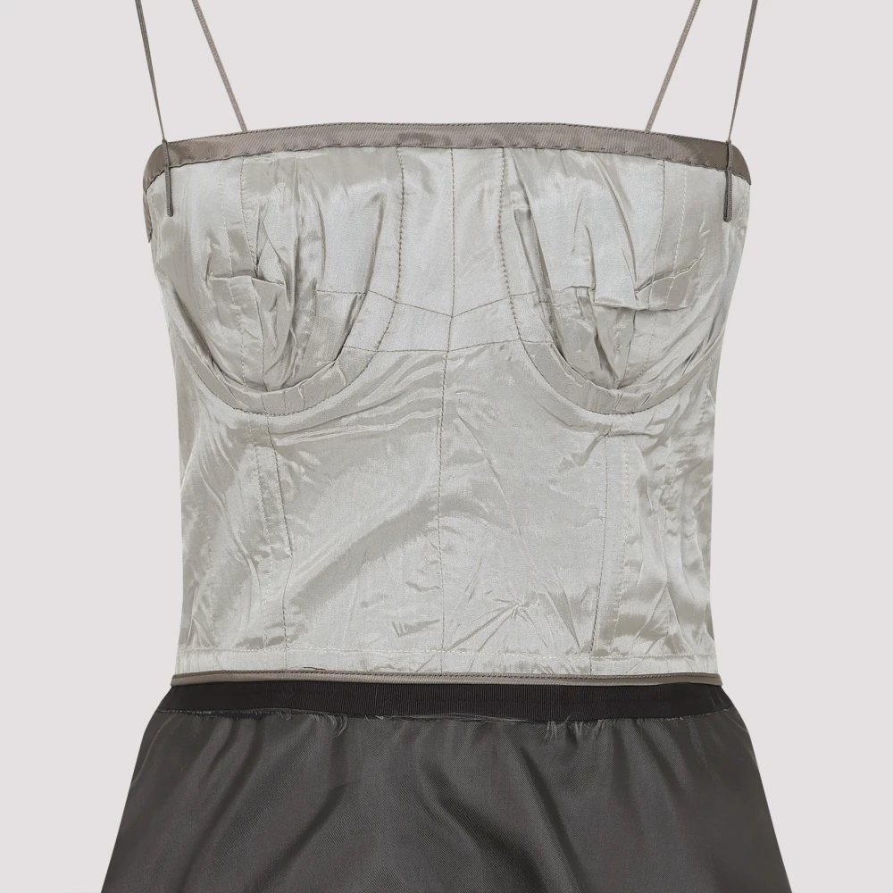 Maison Margiela Stijlvolle Midi Jurk Multicolor Dames