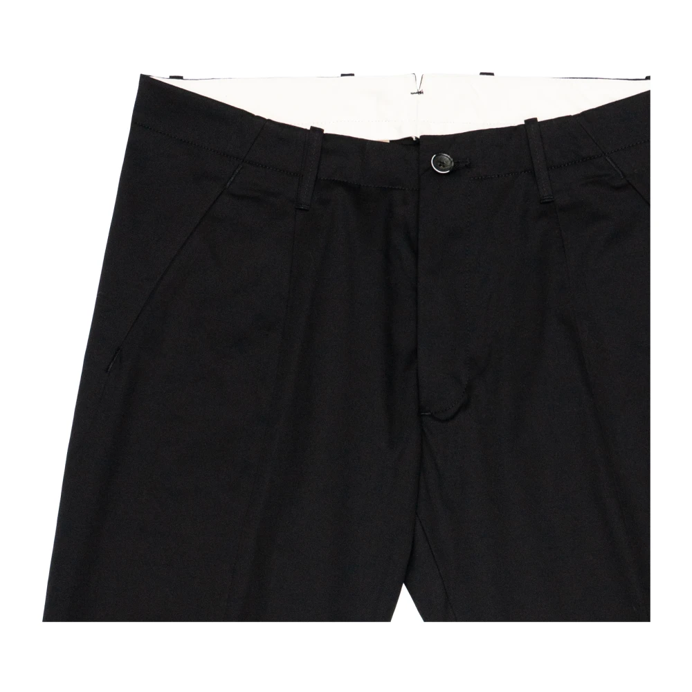Nine In The Morning Stretch katoenen chino broek Black Heren