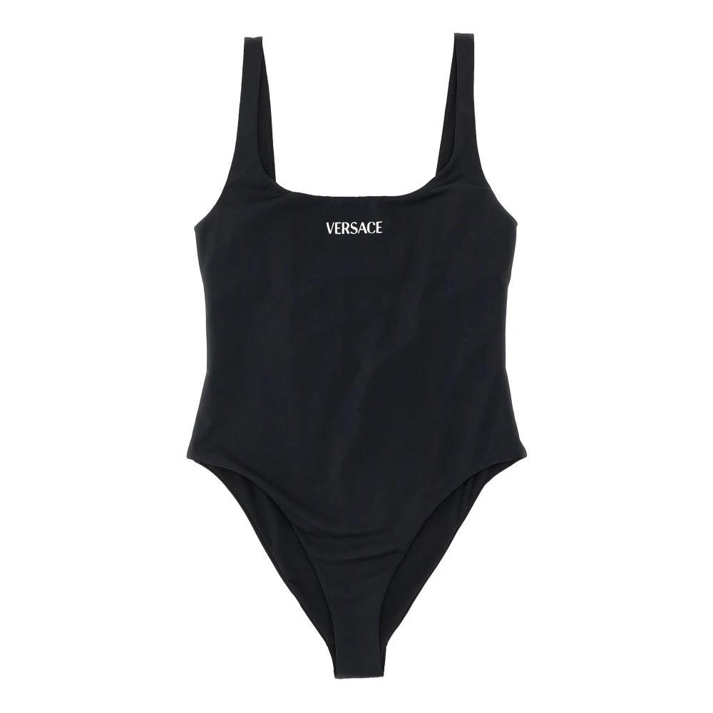 Versace Women's Black Swimsuits, M, One-Piece Swimsuit