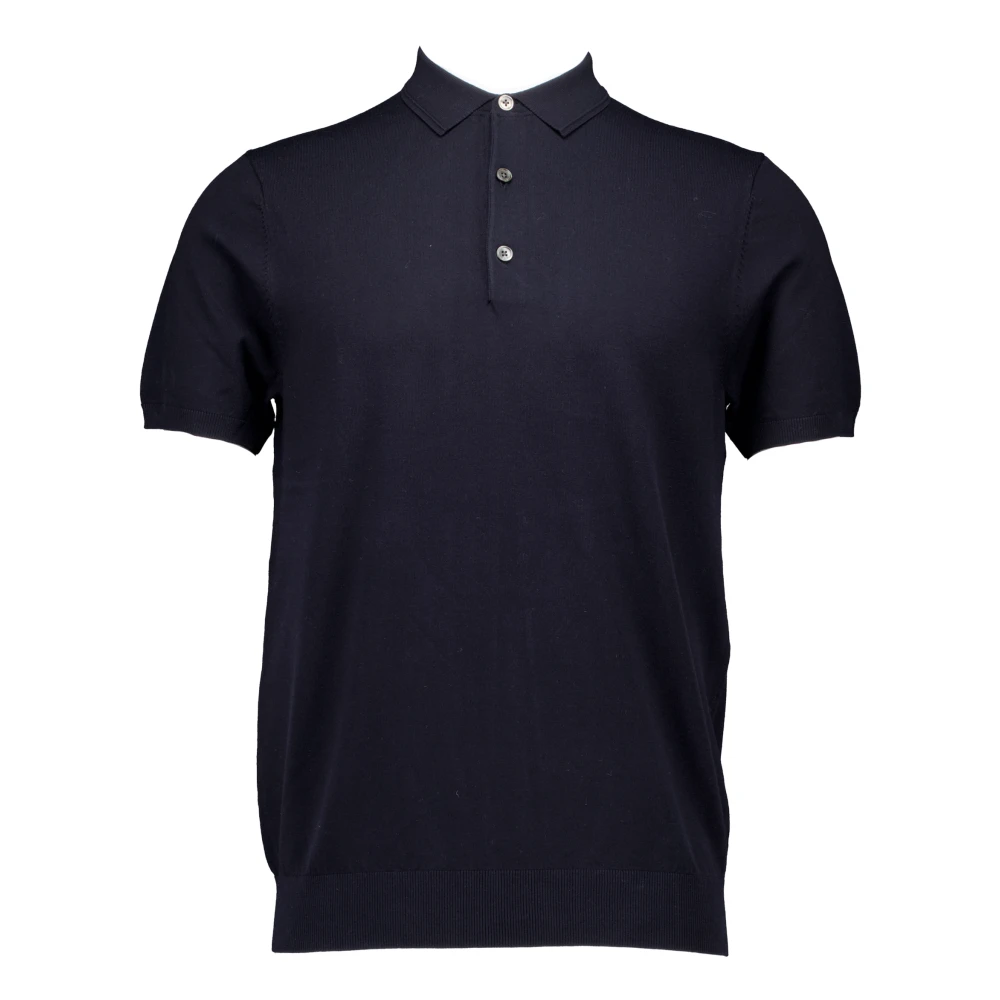 Profuomo Donkerblauwe Polo Shirt Blue Heren