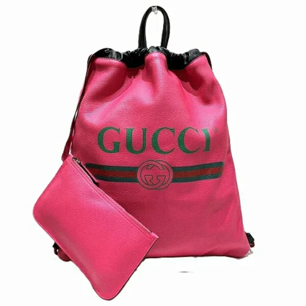 Pre-owned > Pre-owned Bags > Pre-owned Backpacks - - Gucci Vintage - Modalova