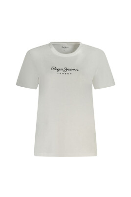 vit-bomull-logo-print-t-shirt