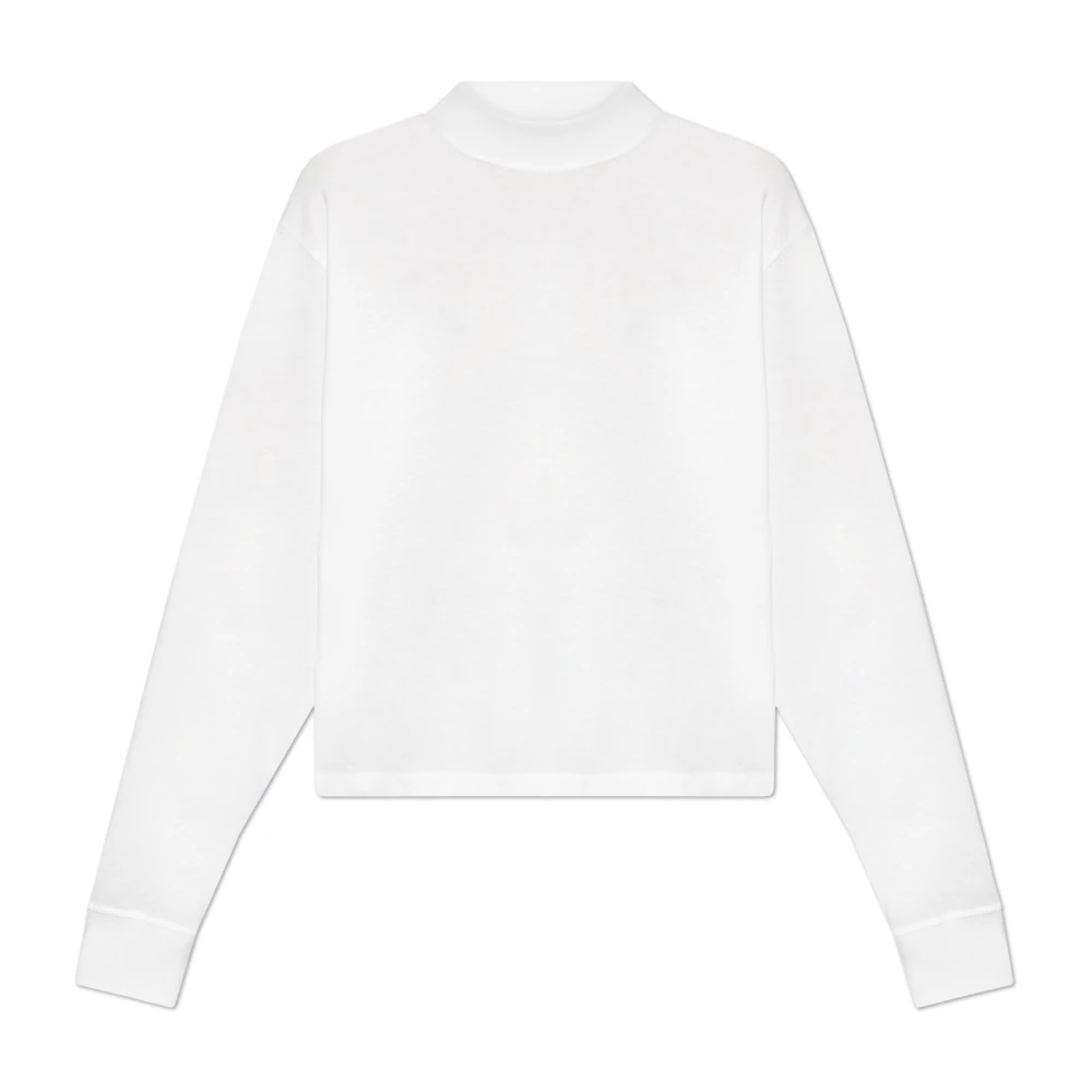 Alaïa Witte Sweater met Unieke Stijl White Dames