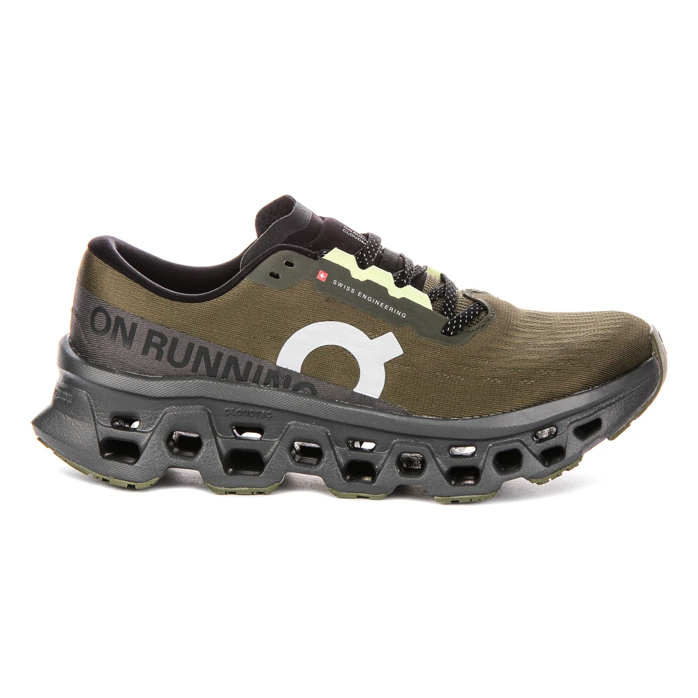 On Running Men's Green Running Shoes, 8 Uk, Cloudmonster 3