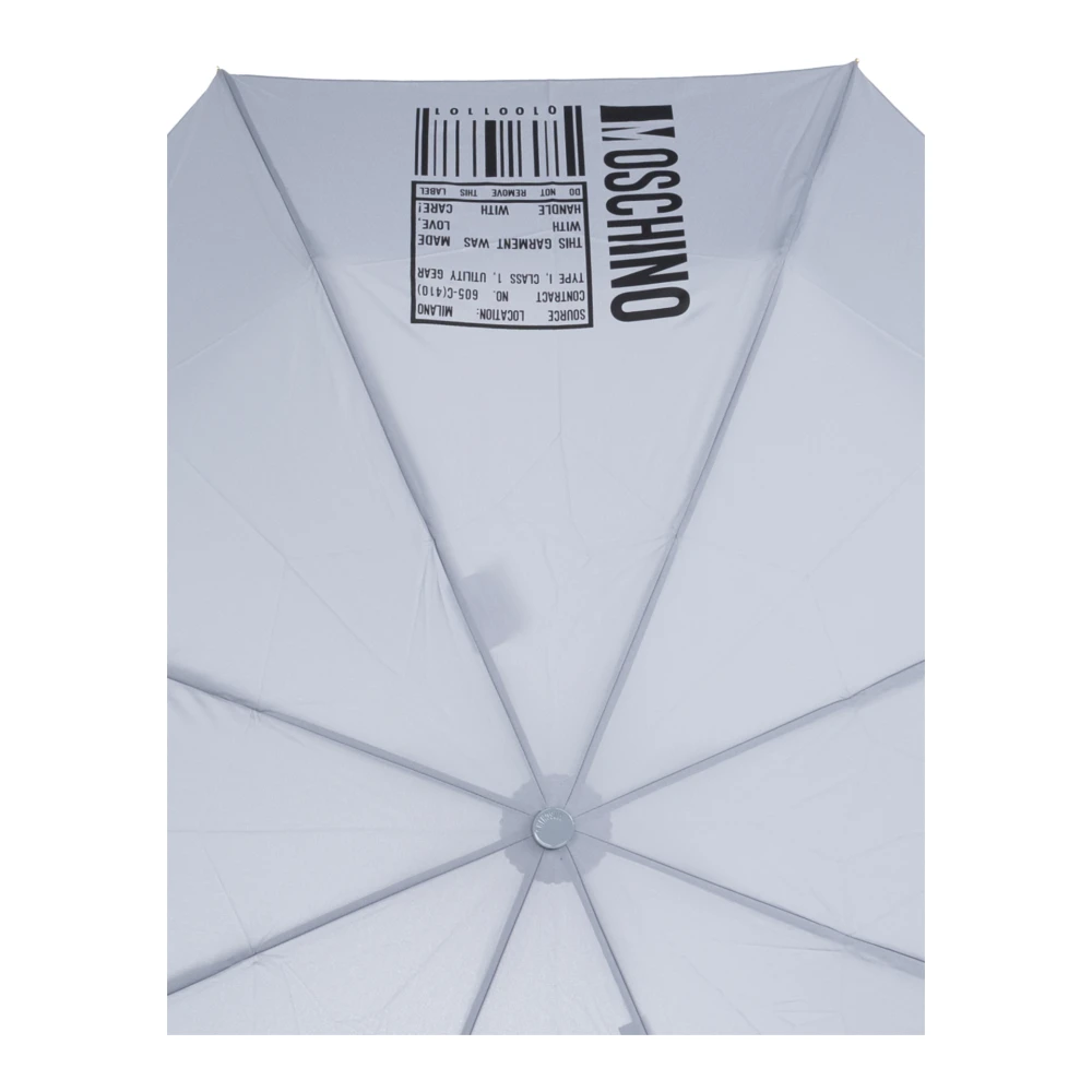 Moschino Paraplu met logo Gray Unisex