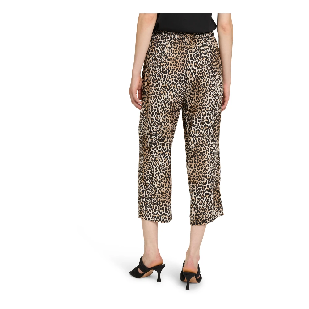 Betty Barclay Relaxed Fit gestippelde broek Multicolor Dames