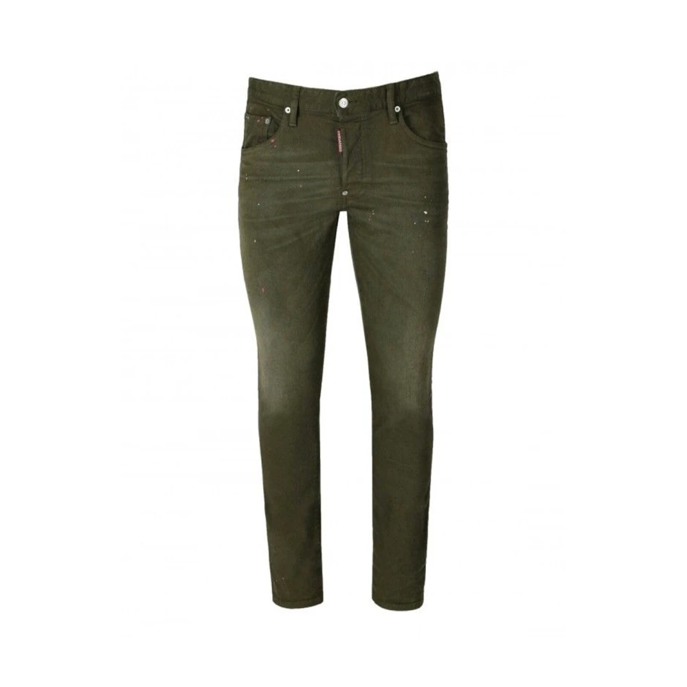 Dsquared2 Men's Green Classic Denim Jeans