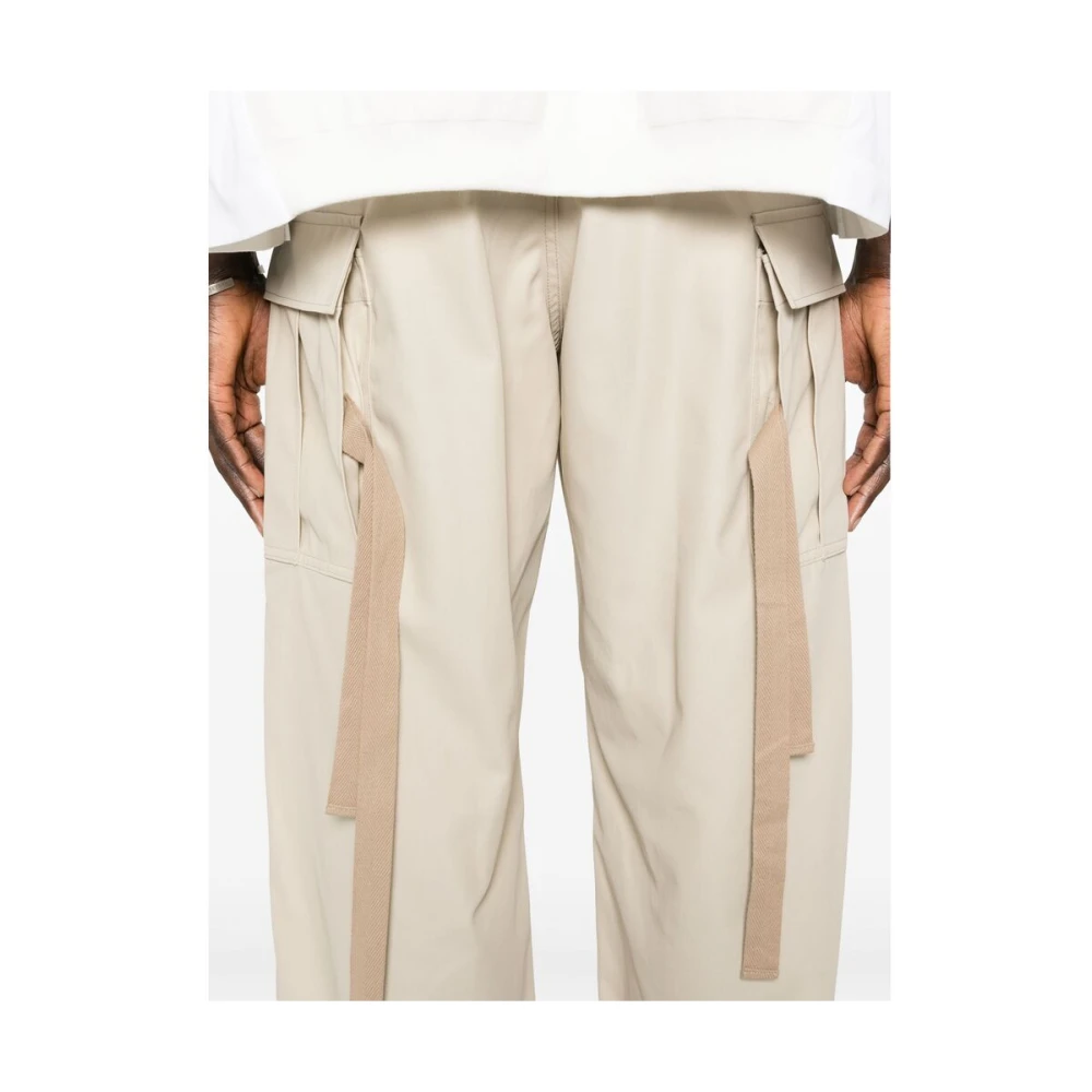 Sacai Beige Cargo Broek met Zakken Beige Heren