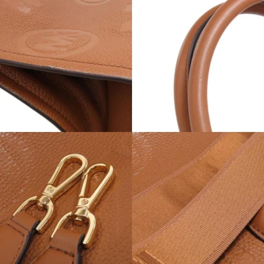 Michael Kors Pre-owned Leather handbags Brown Dames