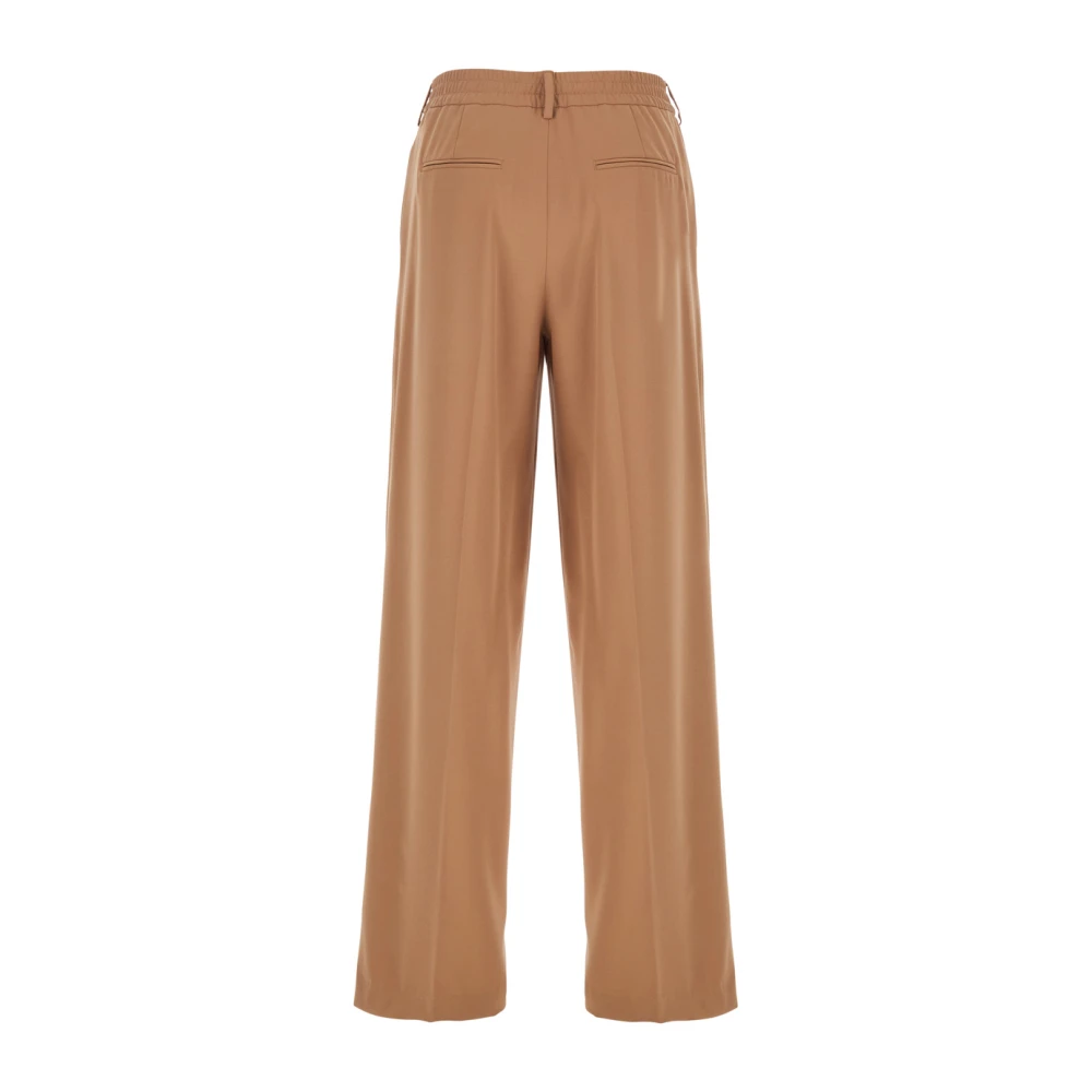 PT Torino Beige Tailored High Waisted Pants Beige Dames